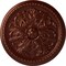 Ekena Millwork Swindon Ceiling Medallion (Fits Canopies up to 2 7/8"), 16 7/8"OD x 1 1/2"P, Antique Copper CM16SWACS - alternate 1